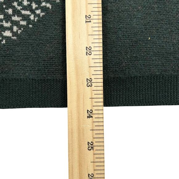 VTG Hong Kong J. Crew Women's Christmas Sweater Size Small embroidered fair isle - Picture 4 of 8